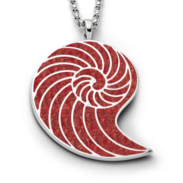 Anhänger*Dur schmuck Anhänger "Korallennautilus"