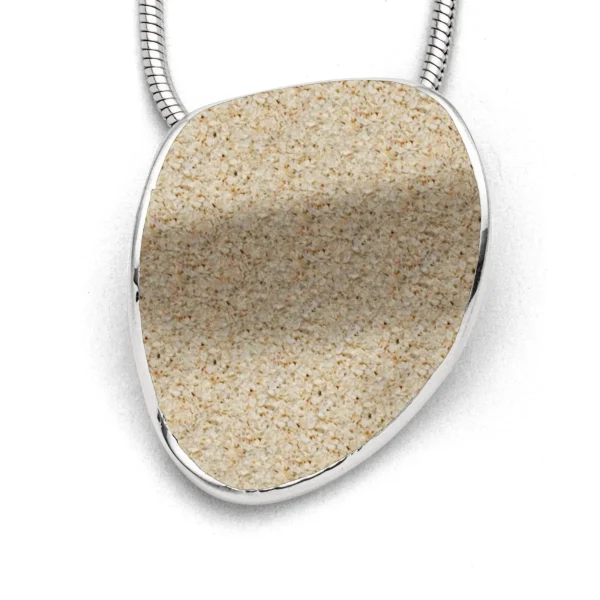 Anhänger*Dur schmuck Anhänger "Sandinsel" Strandsand