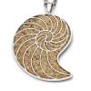 Anhänger*Dur schmuck Anhänger "Sandnautilus"