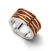 Ringe*Dur schmuck Bernsteinring "Strandwellen"