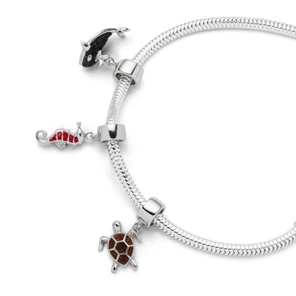 Beads & Charms | Echte Sehnsucht*Dur schmuck Charm "Turtle" Bernstein