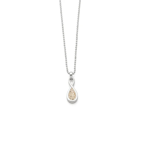 Ketten*Dur schmuck Kette "Forever I" Strandsand