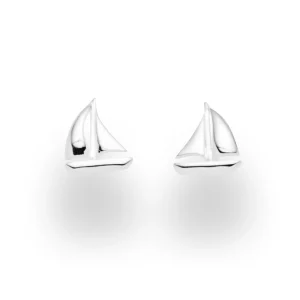 Ohrringe*Dur schmuck Ohrstecker ''Ahoi'' Segelschiff