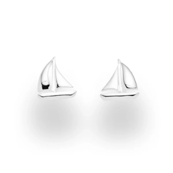 Ohrringe*Dur schmuck Ohrstecker ''Ahoi'' Segelschiff