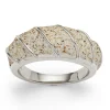 Ringe*Dur schmuck Ring "Bali" Strandsand rhodiniert