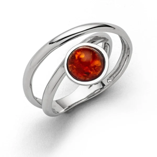 Ringe*Dur schmuck Ring "Bernstein"