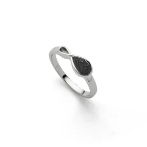 Ringe*Dur schmuck Ring "Forever" Lavasand