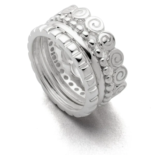 Ringe*Dur schmuck Ring "gemustert"