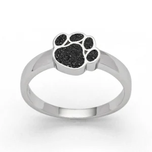 Ringe | Lucky Dog*Dur schmuck Ring "Pfote" Lavasand