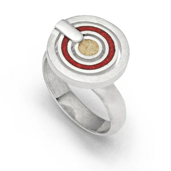 Ringe*Dur schmuck Ring "Roter Pirat klein"