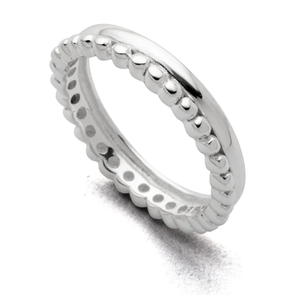 Ringe*Dur schmuck Ring "Silberkügelchen"