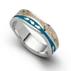 Ringe*Dur schmuck Ring Strandwelle "Fischschwarm"